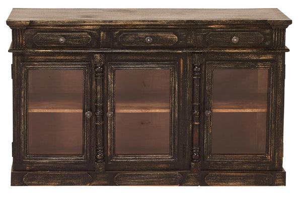 Tulloch Wood Cabinet-Accent Cabinets-LOOMLAN-LOOMLAN