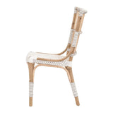 Tulum Rattan Armless Dining Chair (Set of 2)