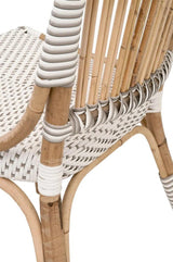 Tulum Rattan Armless Dining Chair (Set of 2)