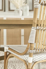 Tulum Rattan Armless Dining Chair (Set of 2)