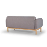 Tulum Fabric Upholstered 2 Seater Loveseat