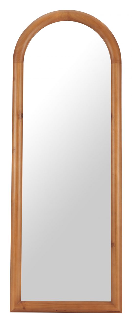 Tur Natural Wood Frame Floor Mirror