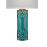 Turquoise Ceramic Tabitha Table Lamp Table Lamps LOOMLAN By Jamie Young