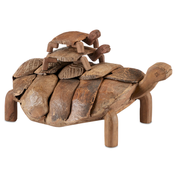 Turtle Set of 3-Statues & Sculptures-Currey & Co-LOOMLAN