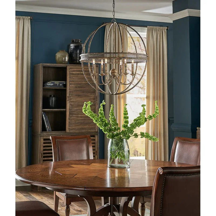 Tuscan Gold Italian Craftsmanship Chandelier - LOOMLAN - Chelsea House - Chandeliers