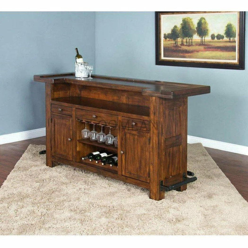 Tuscany Home Bar Island Home Entertainment Home Bar Islands LOOMLAN By Sunny D