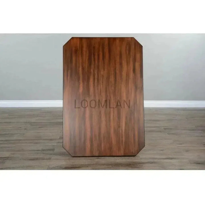 Tuscany Wooden Breakfast Nook Set With Storage Bench-Dining Table Sets-Sunny D-LOOMLAN