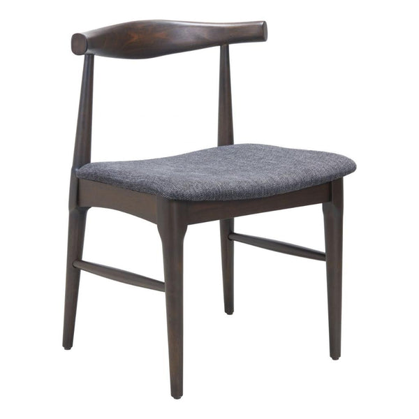 Tuzka Grey Fabric Dining Chair 2PC