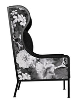 Tall Allende Fabric Upholstered Arm Chair