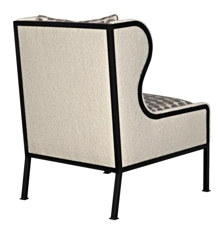 Allende Fabric Upholstered Armless Chair