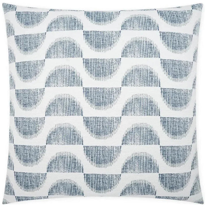 Ullman Cobalt Geometric Blue Large Throw Pillow Insert - LOOMLAN - D.V. Kap - Throw Pillows