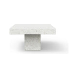 Una Minimalist Ivory Outdoor Coffee Table-Outdoor Coffee Tables-Urbia-LOOMLAN