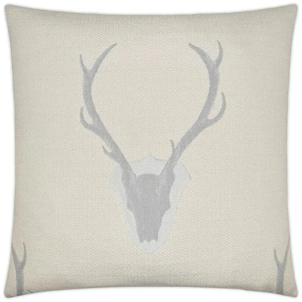 Uncle Buck Ivory Throw Pillow With Insert - LOOMLAN - D.V. Kap - Throw Pillows