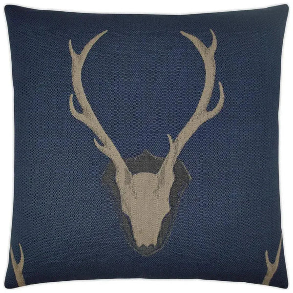 Uncle Buck Navy Large Throw Pillow Insert - LOOMLAN - D.V. Kap - Throw Pillows