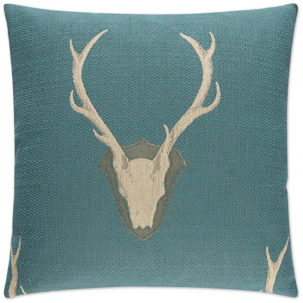 Uncle Buck Teal Throw Pillow With Insert - LOOMLAN - D.V. Kap - Throw Pillows