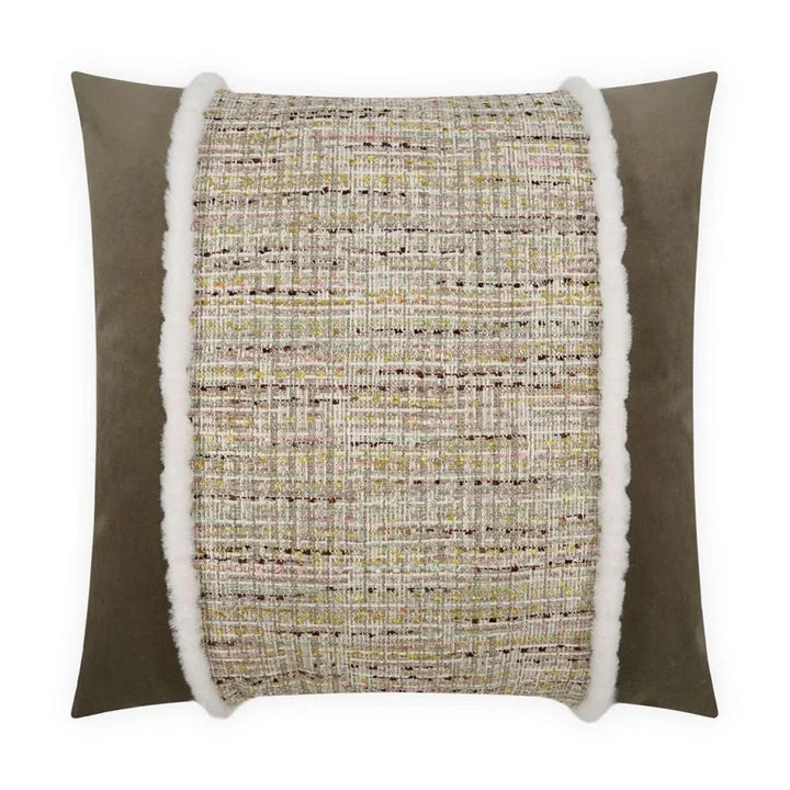 Underwood Center Handmade Cotton Throw Pillow - LOOMLAN - D.V. Kap - Throw Pillows