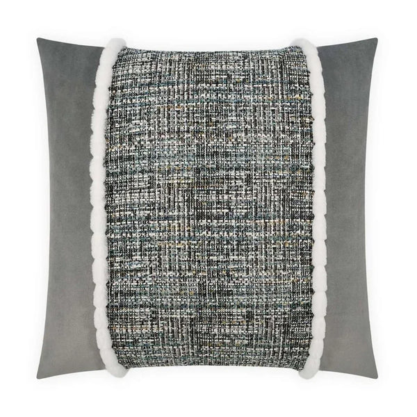 Underwood Center Handmade Cotton Throw Pillow - LOOMLAN - D.V. Kap - Throw Pillows