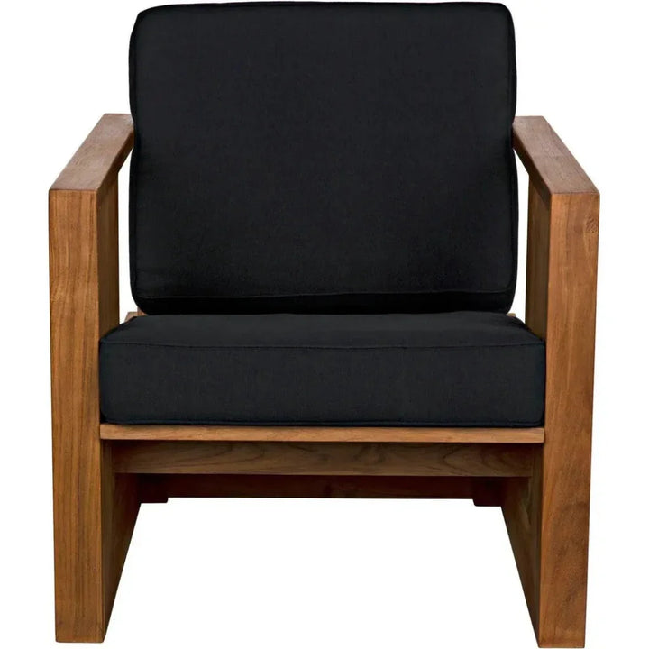 Ungaro Chair, Teak - LOOMLAN - Noir - Accent Chairs