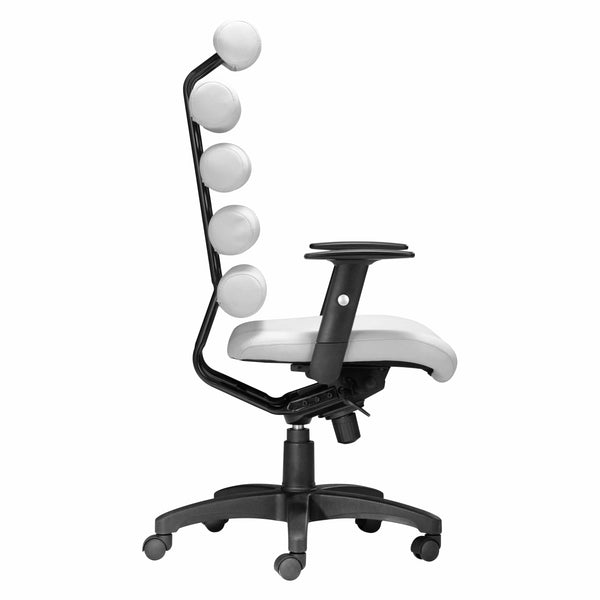 Unico Office Chair White Office Chairs LOOMLAN By Zuo Modern