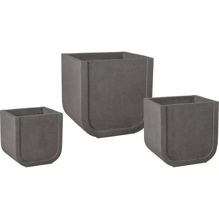 Uri Square Terrazzo Planter - LOOMLAN - Planters