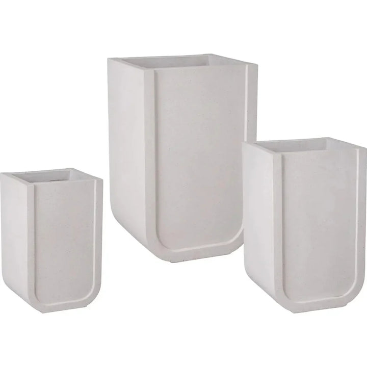 Uri Terrazzo Square Planter - LOOMLAN - Planters