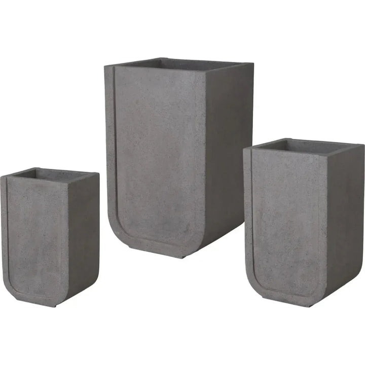 Uri Terrazzo Square Planter - LOOMLAN - Planters