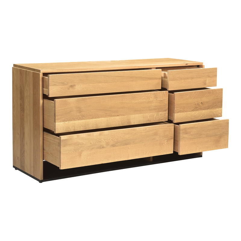 Quinton Natural Solid Oak Dresser