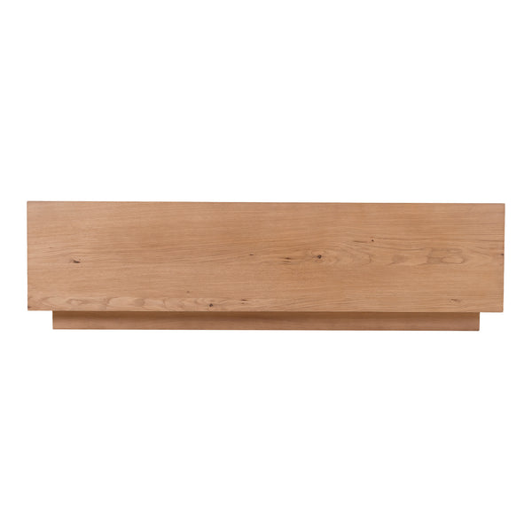 Acre Natural Solid Oak Rectangular Coffee Table