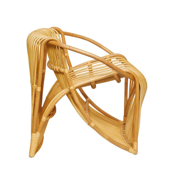 Valencia Rattan Chair Natural Cane Accent Chair-Accent Chairs-Furniture Classics-LOOMLAN