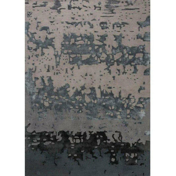 Varese Grey Blue Handmade Wool Rug