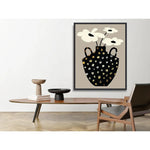 Vase Floral II Artwork d Canvas Floating