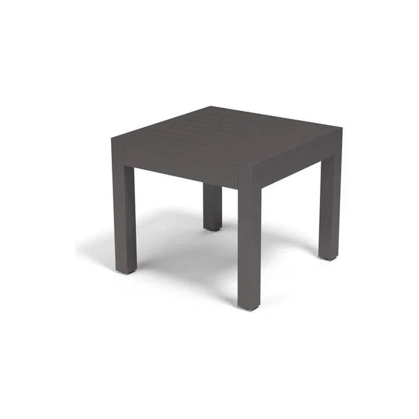 Vegas Aluminum Made Outdoor End Table - LOOMLAN - Sunset West - Outdoor Side Tables