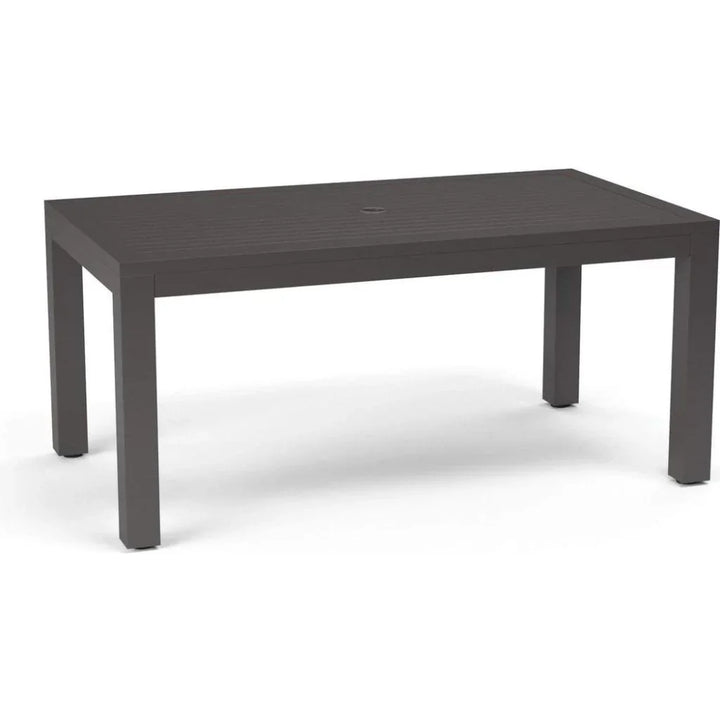 Vegas Aluminum Outdoor Dining Table-Outdoor Dining Tables-Sunset West-LOOMLAN