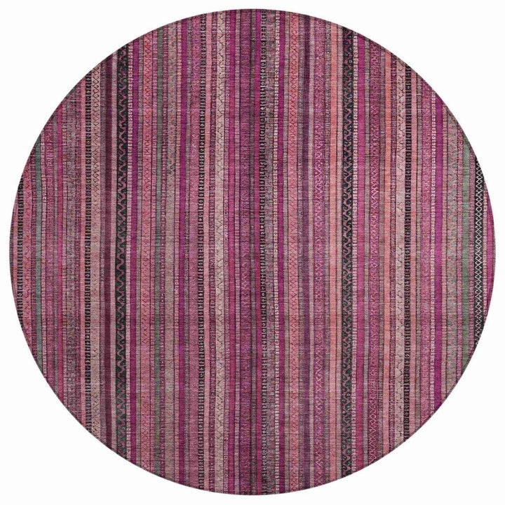 Velatrix Pink Washable Indoor - Outdoor Rug - LOOMLAN - LOOMLAN Rugs - Outdoor Rugs