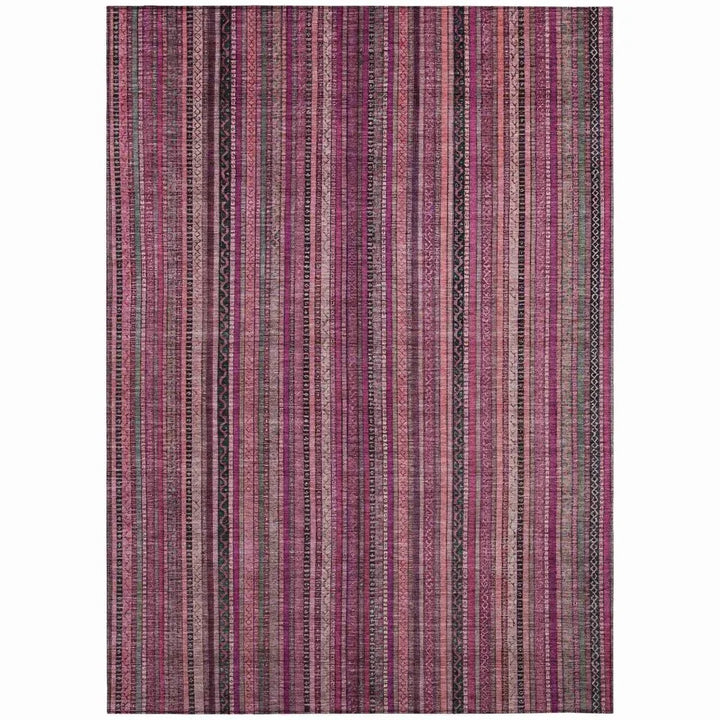 Velatrix Pink Washable Indoor - Outdoor Rug - LOOMLAN - LOOMLAN Rugs - Outdoor Rugs