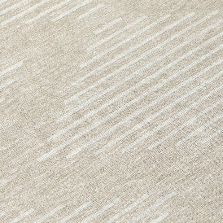 Velina Beige Washable Indoor-Outdoor Rug-Outdoor Rugs-LOOMLAN Rugs-LOOMLAN