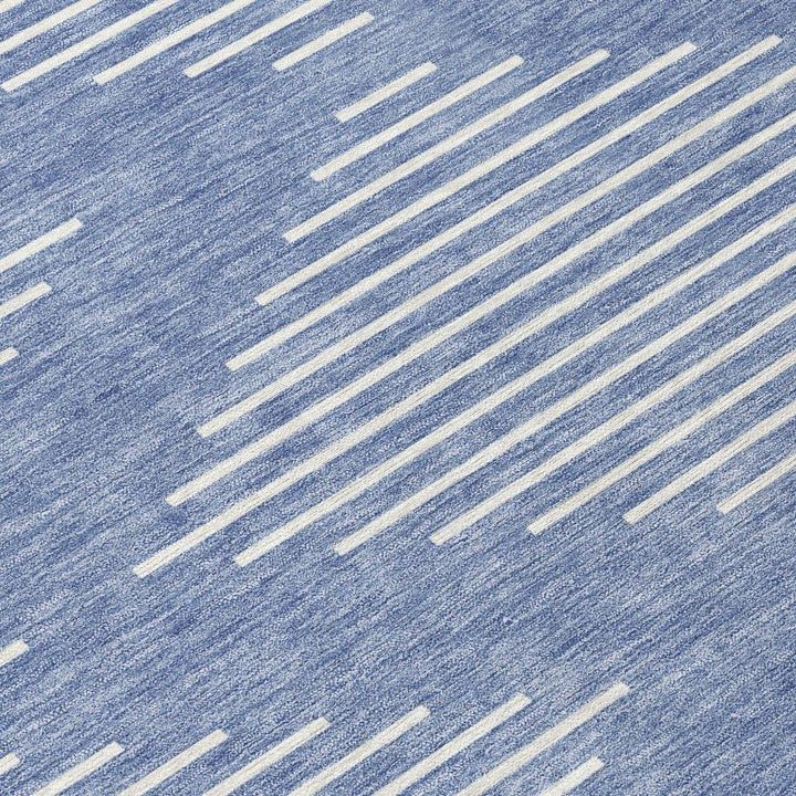 Velina Denim Washable Indoor-Outdoor Rug-Outdoor Rugs-LOOMLAN Rugs-LOOMLAN