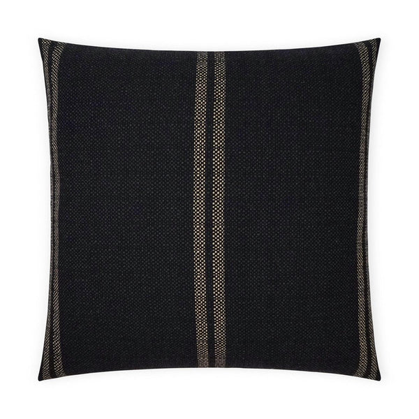 Vendella Pillow - Black-Throw Pillows-D.V. KAP-LOOMLAN