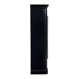 Veneto Solid Wooden Black Cabinet-Accent Cabinets-Furniture Classics-LOOMLAN