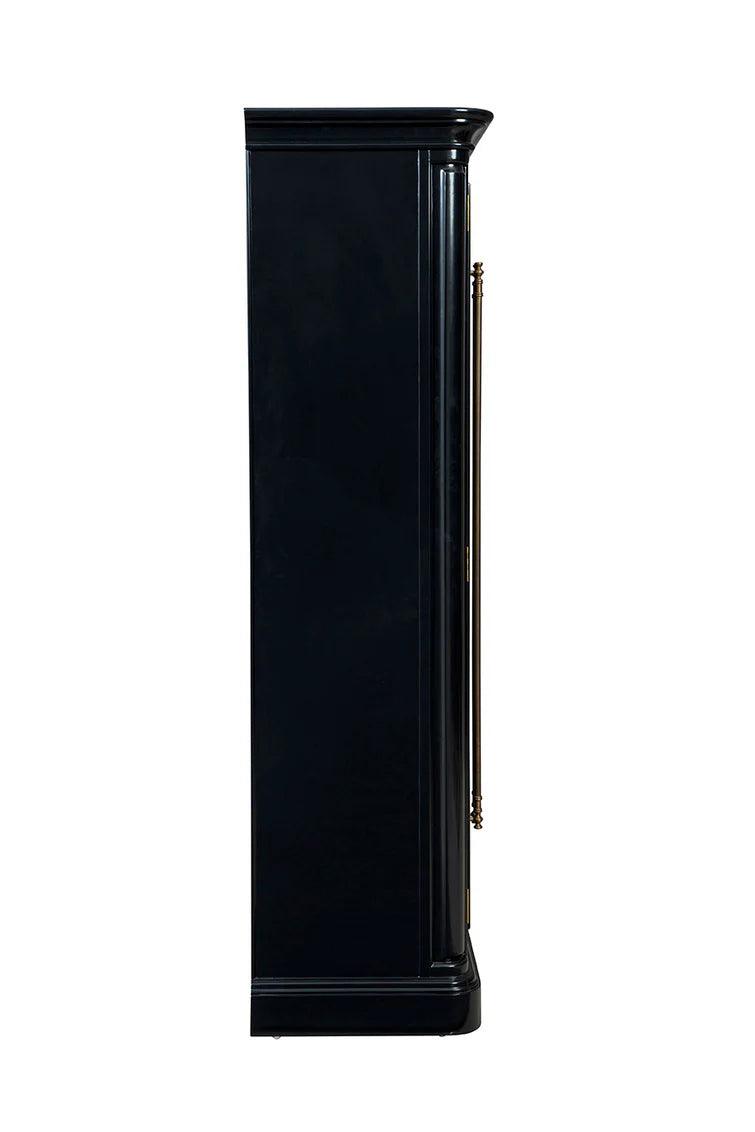 Veneto Solid Wooden Black Cabinet