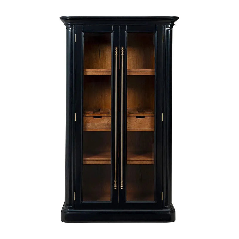 Veneto Solid Wooden Black Cabinet