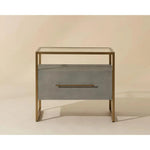 Venice Leather Nightstand