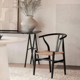 Ventana Armless Dining Chair-Dining Chairs-Moe's Home-LOOMLAN