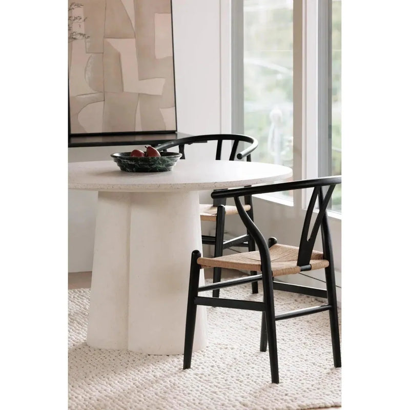 Ventana Armless Dining Chair-Dining Chairs-Moe's Home-LOOMLAN