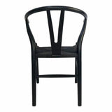 Ventana Armless Dining Chair-Dining Chairs-Moe's Home-LOOMLAN