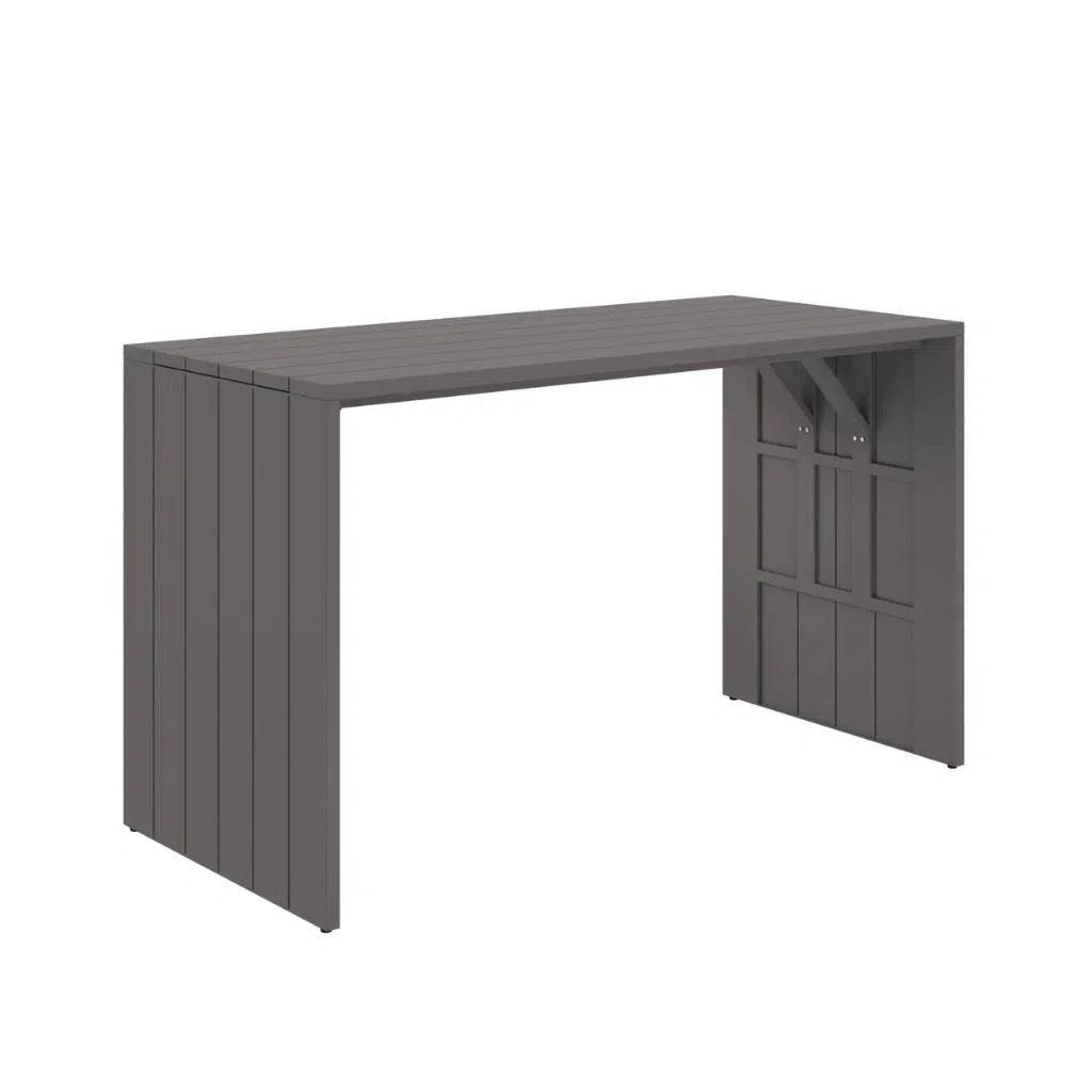 Verin Aluminum Outdoor Rectangular Bar Table