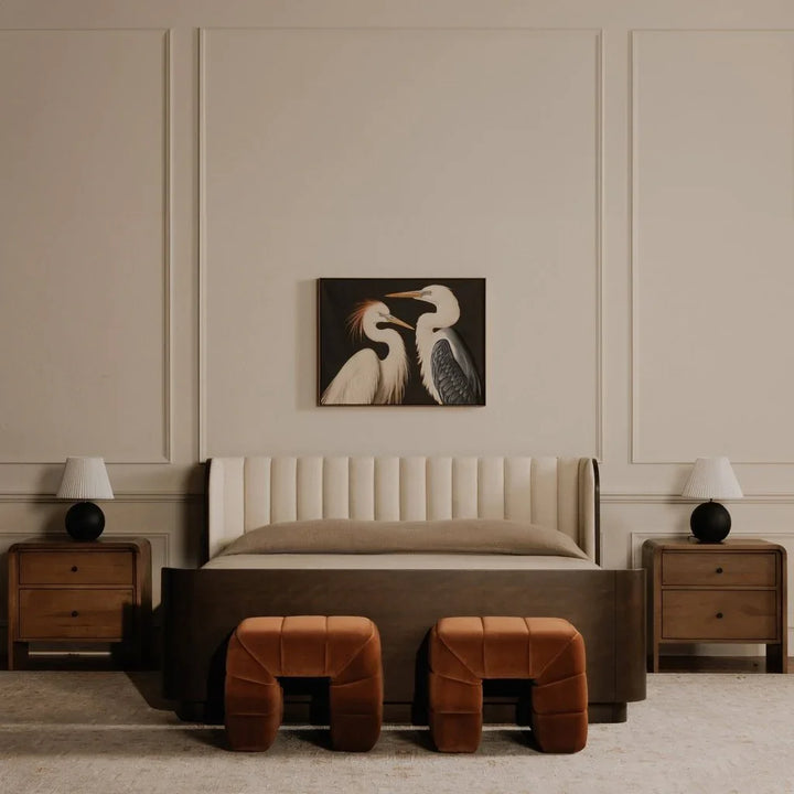 Verity Modern High - Density Foam Seat Stool - LOOMLAN - Moe's Home - Poufs and Stools