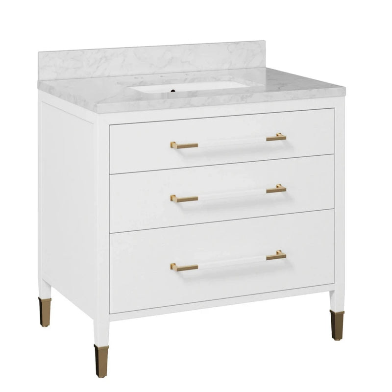 36" Verona Vanity Rectangular Undermount Sink