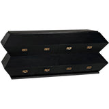 Vico Wood Black Dresser