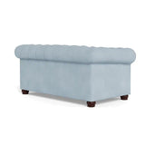 Victoria Leather Chesterfield Loveseat Sofas & Loveseats LOOMLAN By Uptown Sebastian